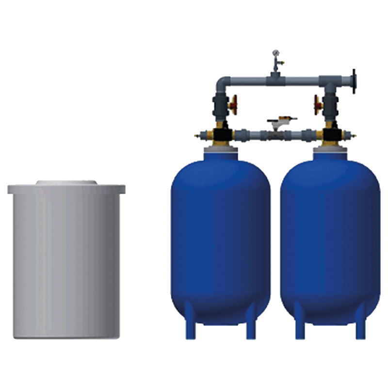 OWT - Optimal Water Technology - Doppelfilter-Enthärtungsanlagen Typ EH  WZ-D 675 bis EH WZ-D 1500